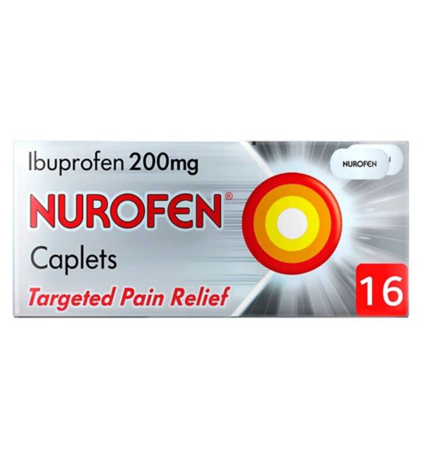 NUROFEN 200MG CAPLETS (PACK OF 16)