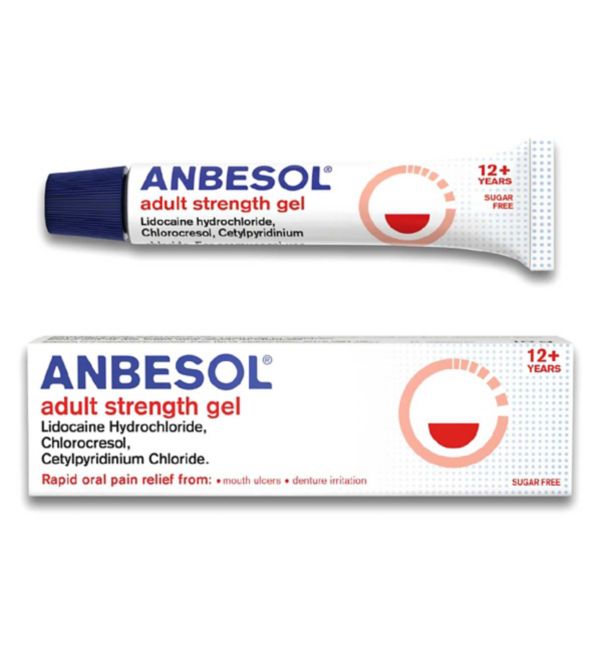 ANBESOL ADULT STRENGTH GEL (10G)