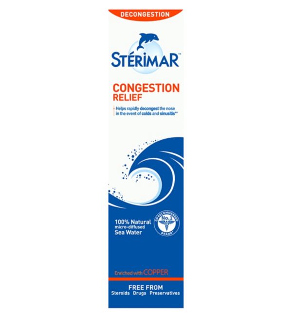 STERIMAR CONGESTION RELIEF HYPERTONIC (100ML)