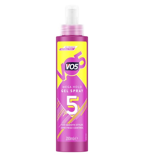 VO5 STYLING MEGA HOLD GEL SPRAY (200ML)