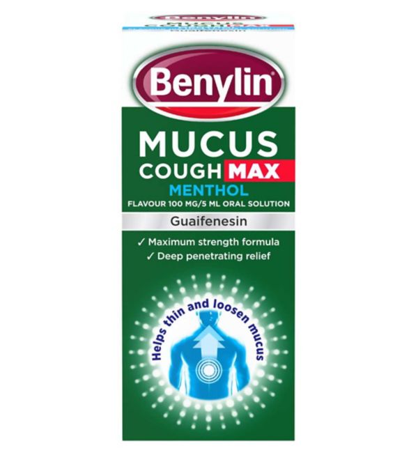 BENYLIN MUCUS COUGH MENTHOL MAX (150ML)