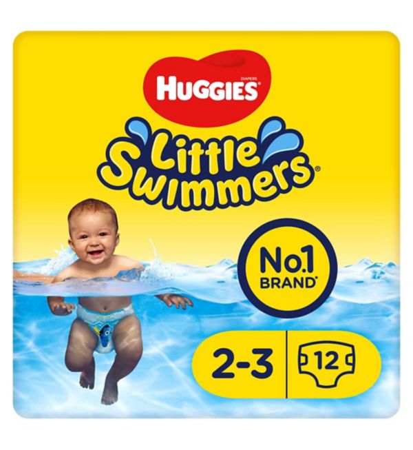 HUGGIES LITTLE SWIMMERS SIZE 2-3 (12)