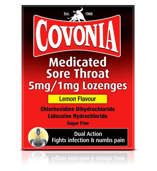 COVONIA LEMON LOZENGES (36)