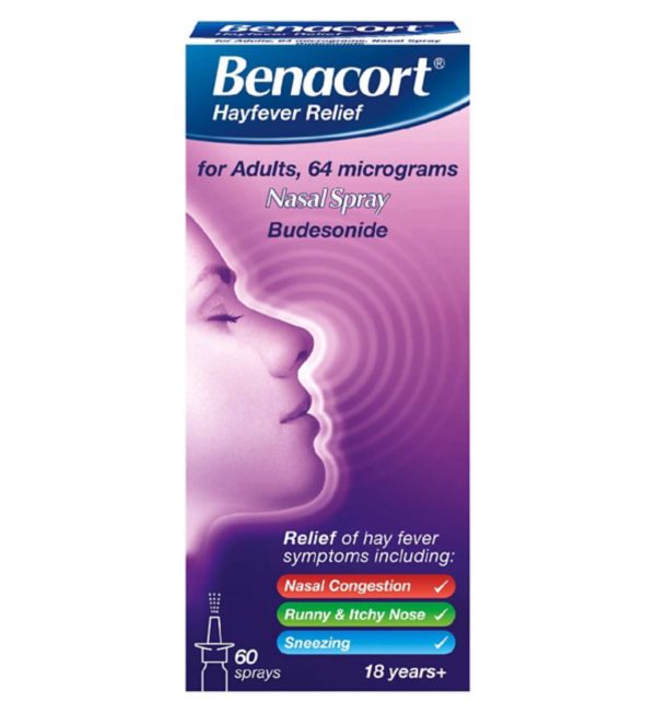 BENACORT 64 MICROGRAMS NASAL SPRAY