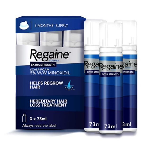 REGAINE EXTRA STRENGTH (3X60ML)