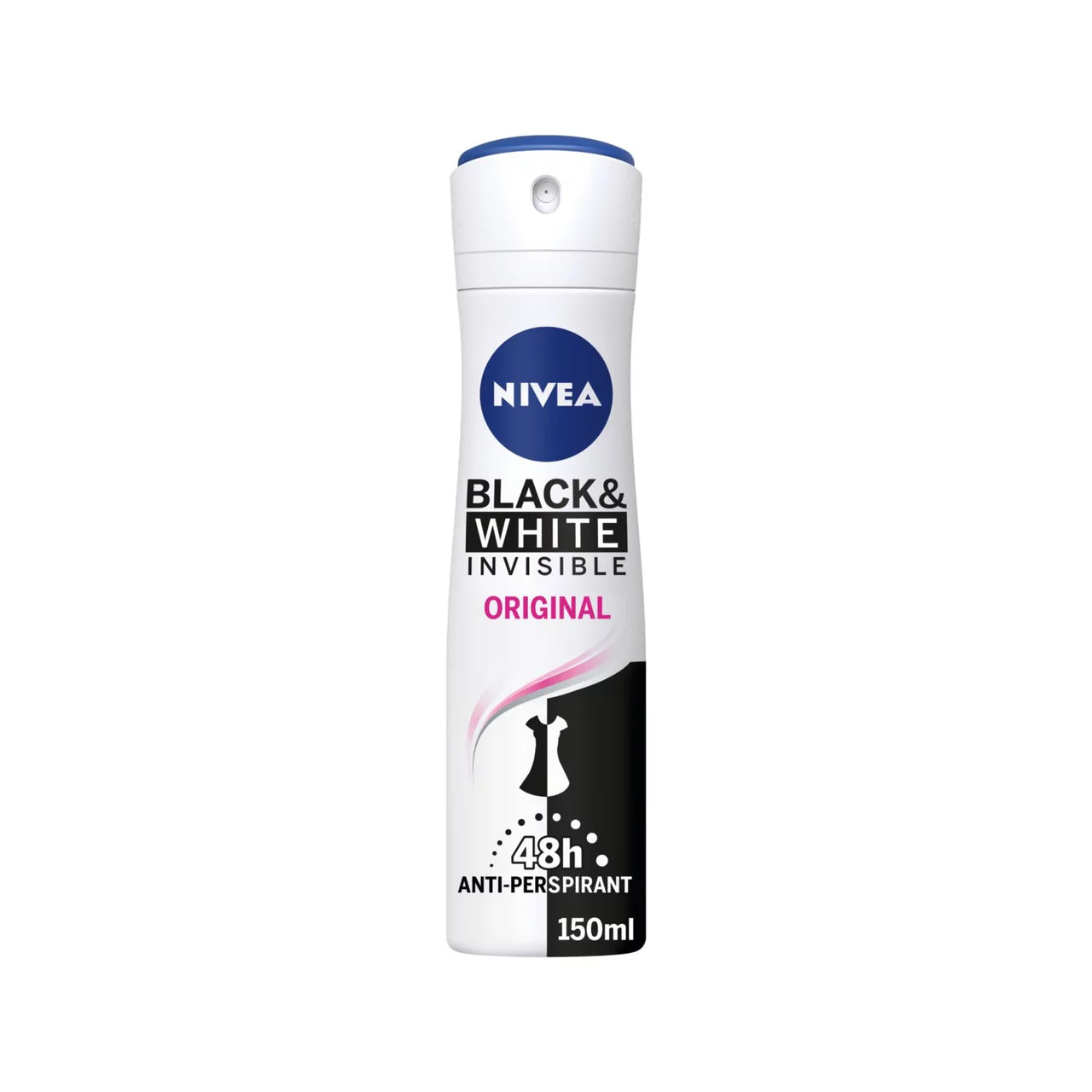 NIVEA DEODORANT WOMEN AEROSOL INVISABLE B&W