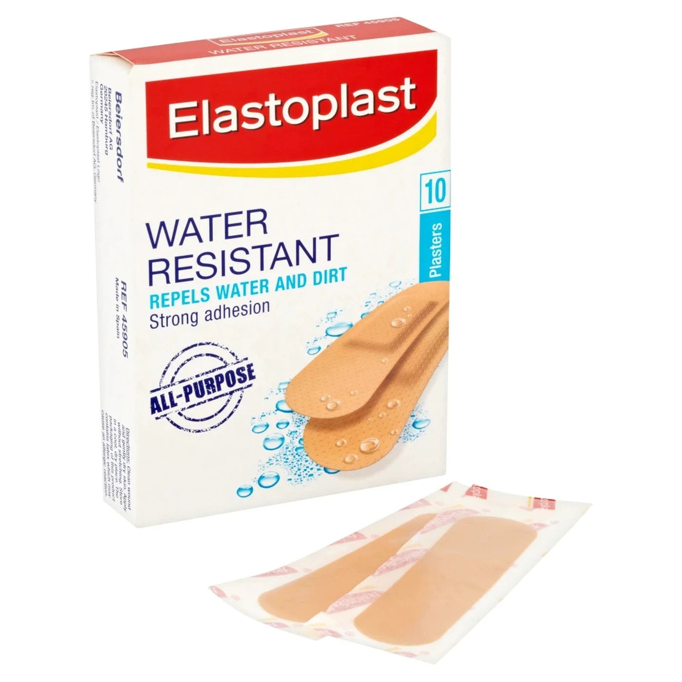 ELASTOPLAST WATERPROOF PLASTERS (PACK OF 10)