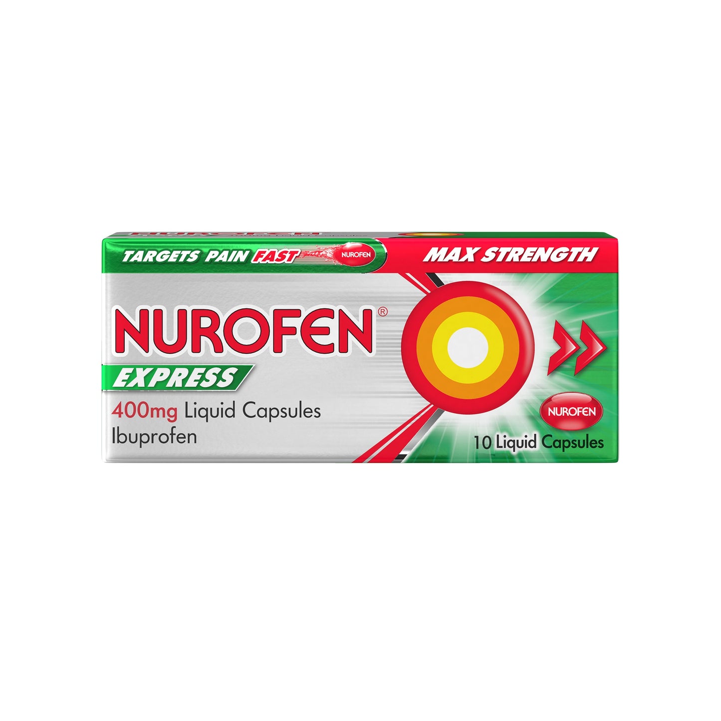 NUROFEN EXPRESS 400MG LIQUID CAPS (PACK OF 20)