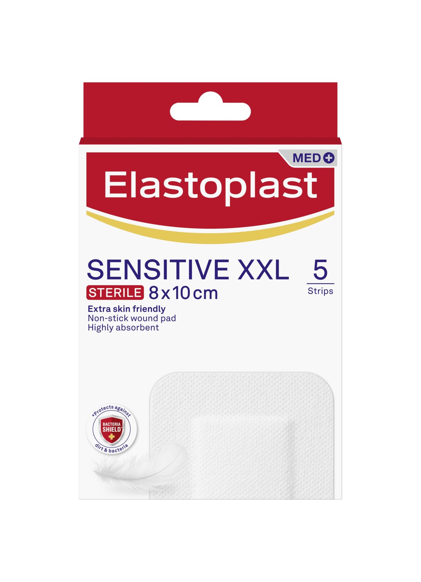 ELASTOPLAST SENSITIV DRESSING 8X10CM XXL