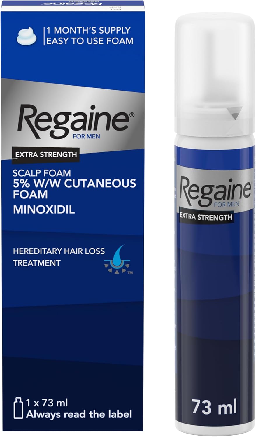 REGAINE FOR MEN EXTRA STRENGTH FOAM 5% (73MLS)