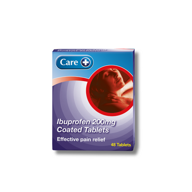 CARE IBUPROFEN TAB BP 200MG (48)