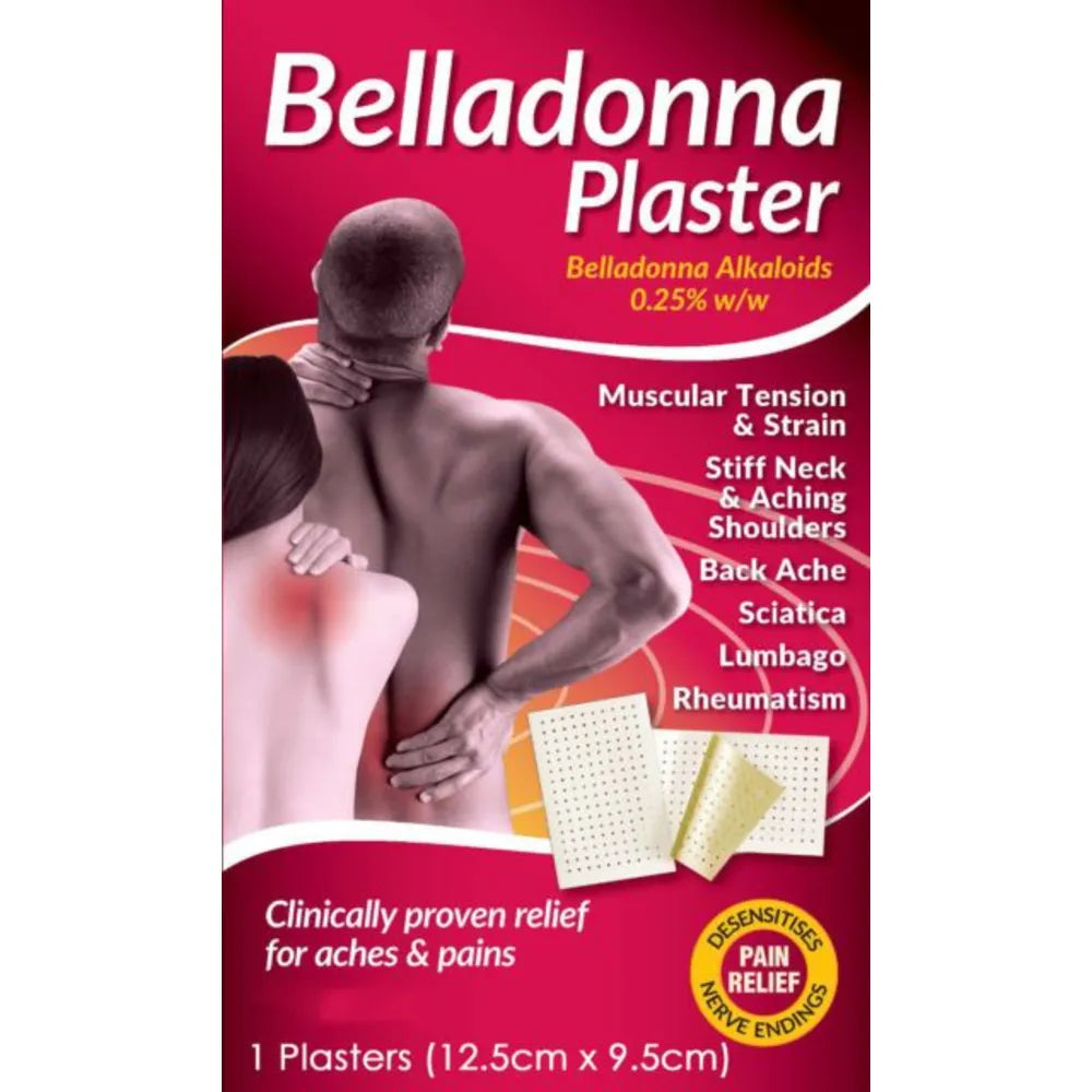 BELLADONNA PLASTER SMALL (2 PACK)