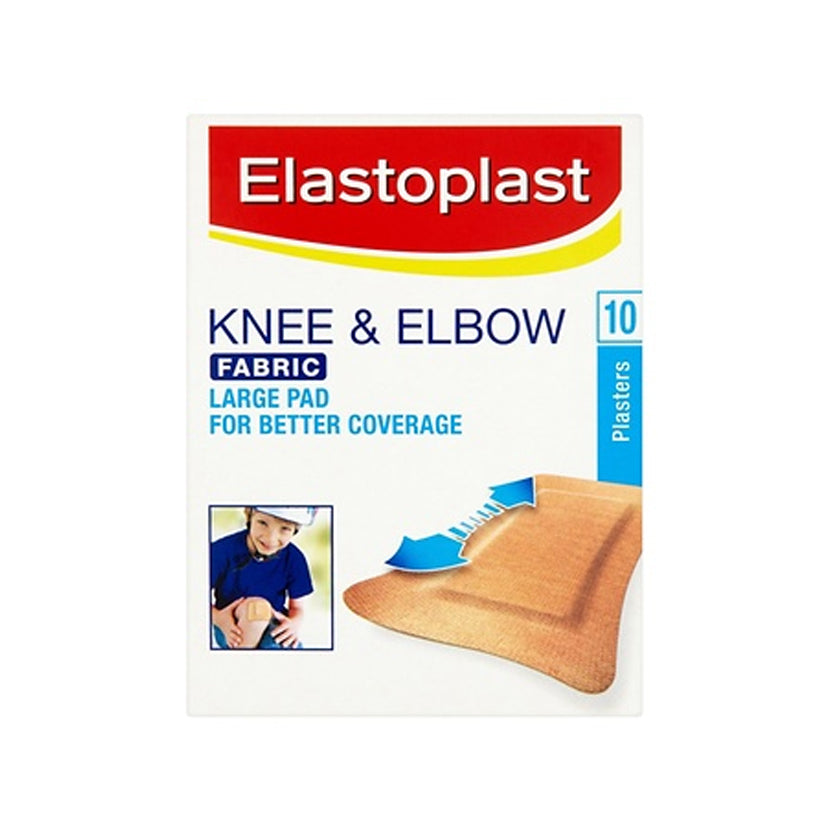 ELASTOPLAST FABRIC STRIP 5X7.2CM TAN (PACK OF 10)