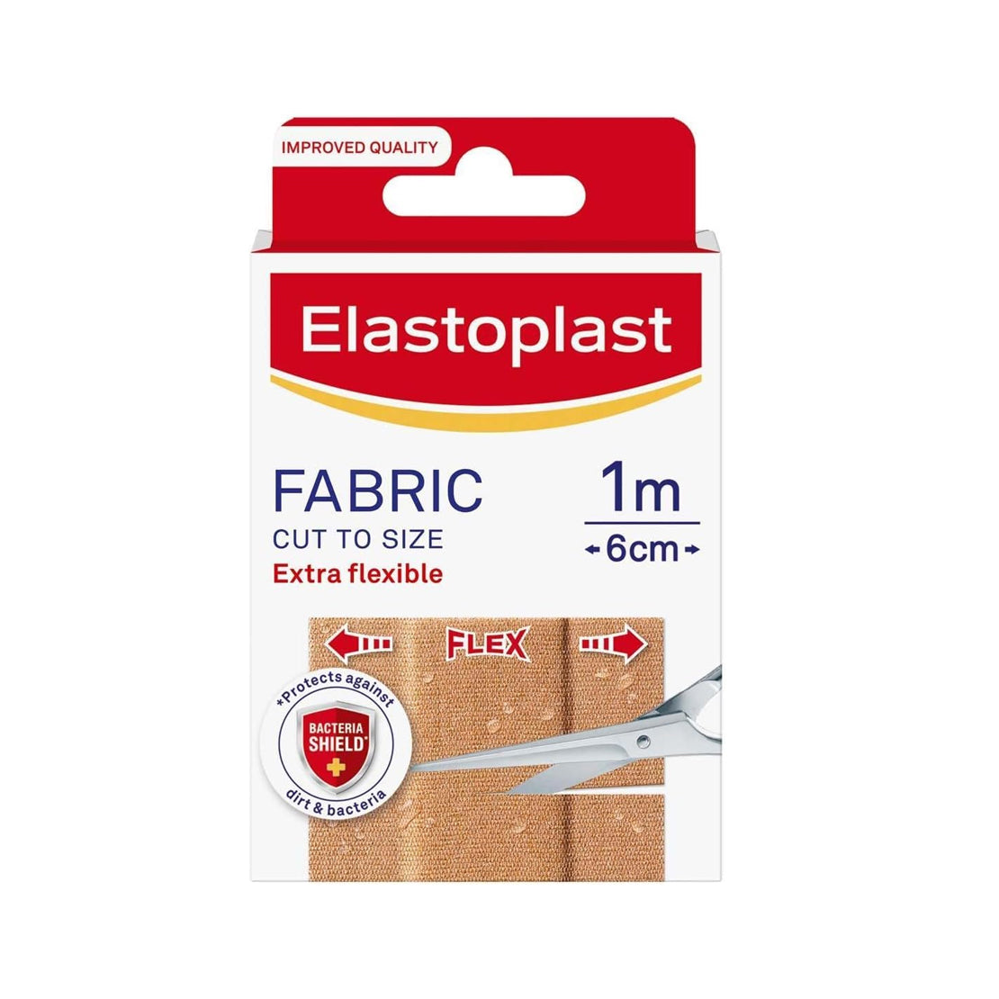 ELASTOPLAST FABRIC DRESSINGS 6CMX10CM (1M)