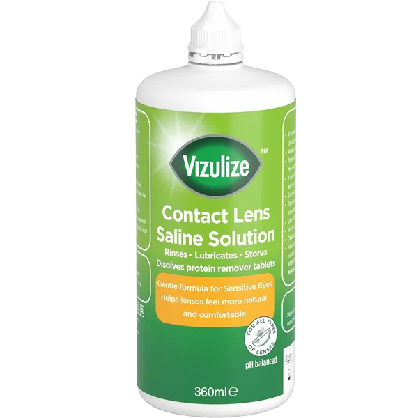 VIZULIZE SALINE SOLUTION (360ML)