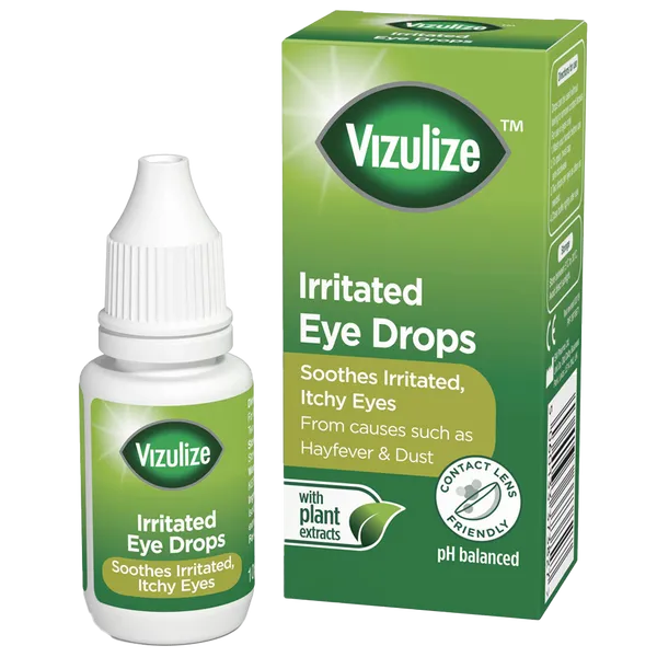 VIZULIZE IRRITATED EYE DROPS (10ML)