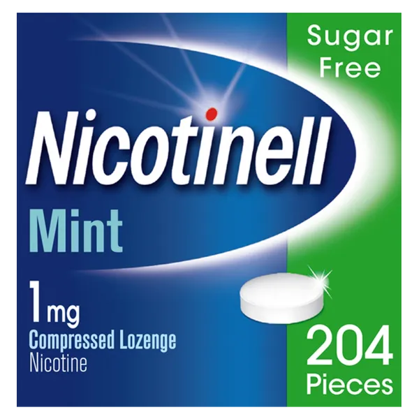 NICOTINELL LOZENGE MINT 1MG (PACK OF 204)
