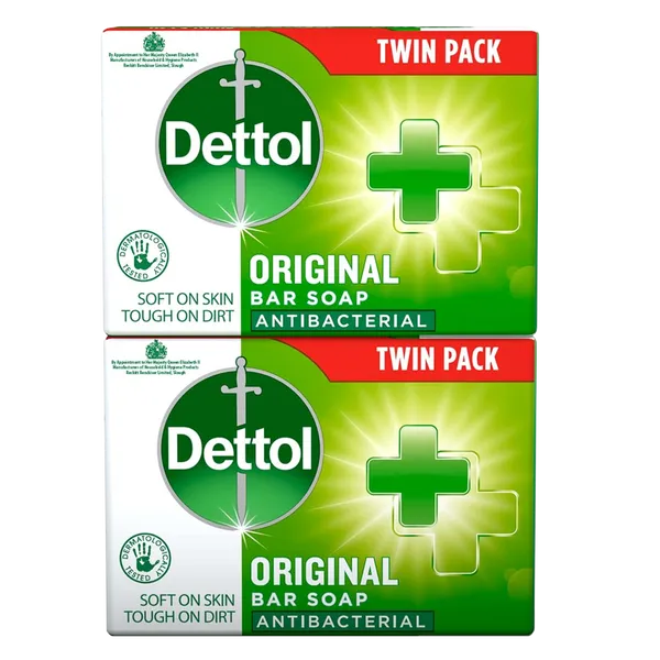 DETTOL ORIGINAL ANTIBAC SOAP TWIN PACK