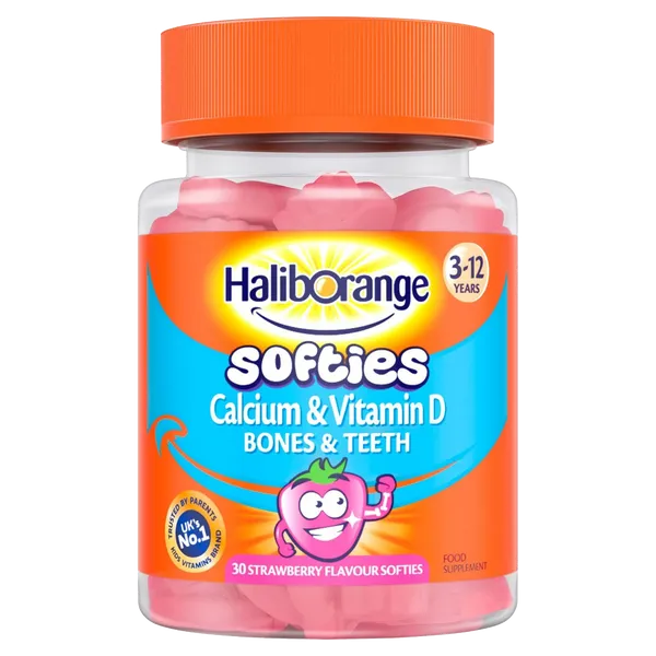 HALIBORANGE CALCIUM & VIT D STRW SOFTIES (30)