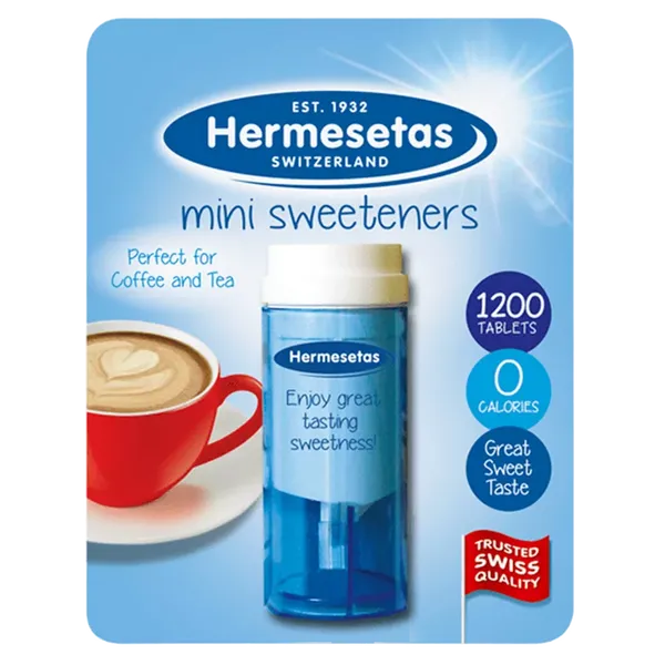 HERMESETAS MINI SWEETNERS ORIGINAL TABLETS (PACK OF 1200)