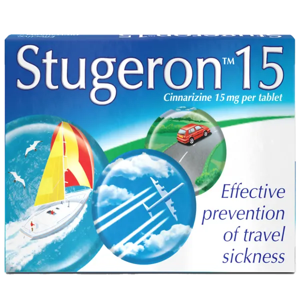 STUGERON TAB TRAVEL PACK 15MG
