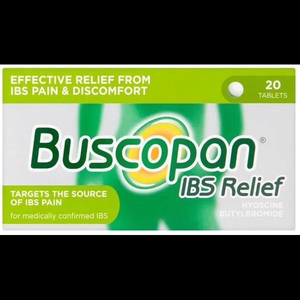 BUSCOPAN IBS RELIEF 10MG PACK (PACK OF 20)