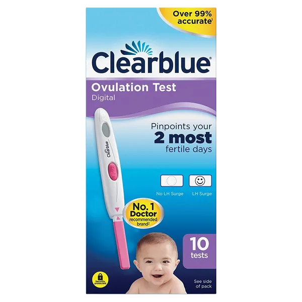 CLEARBLUE OVULATION DUAL HORMONE IND (PACK OF 10)