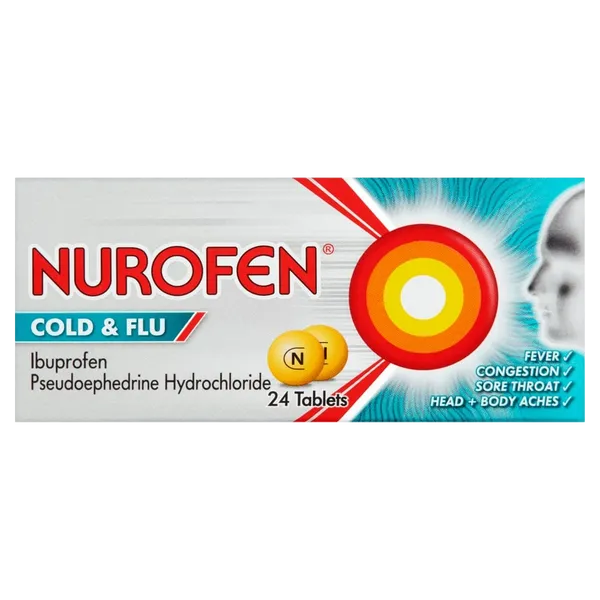 NUROFEN TAB COLD & FLU (PACK OF 24)