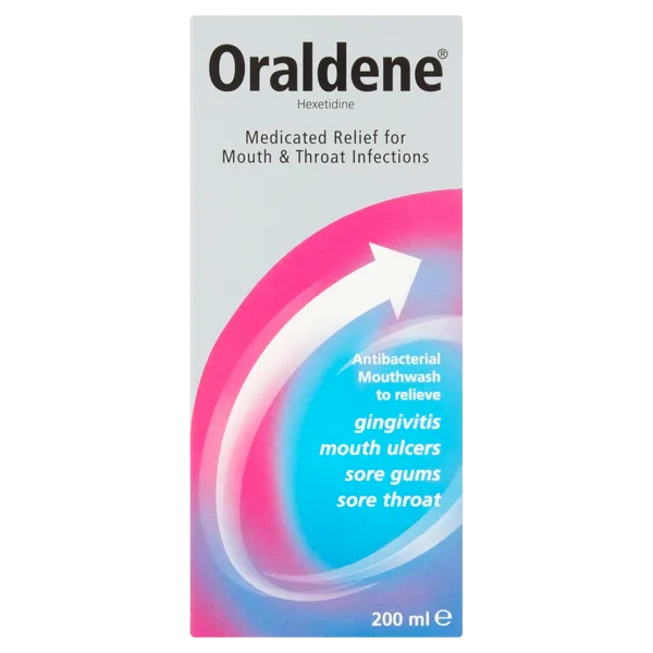 ORALDENE MOUTH & THROAT INFECTIONS (200ML)