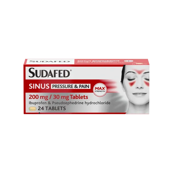 SUDAFED DECONGESTION TAB NON DROWSY (PACK OF 12)