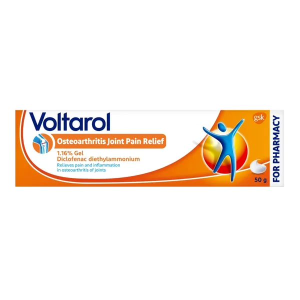 VOLTAROL OSTEOARTHRITIS 1.16% GEL (50G)