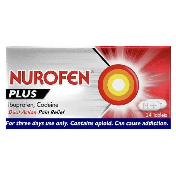 NUROFEN PLUS TAB (PACK OF 24)