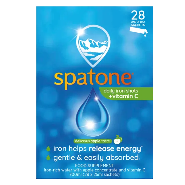 SPATONE 100% NATURAL LIQUID IRON 28 (28 SACH)