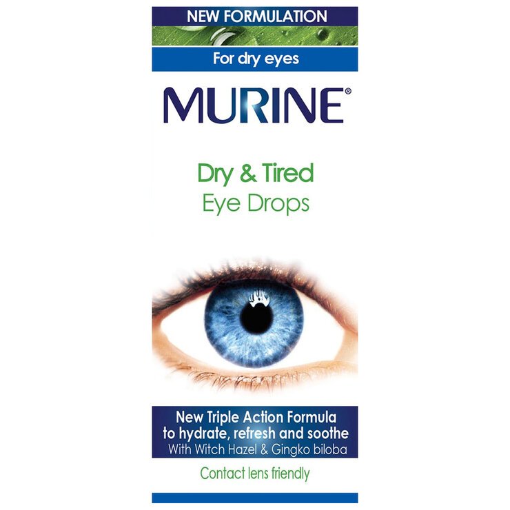 MURINE DRY AND TIRED EYES DROPS (15ML)