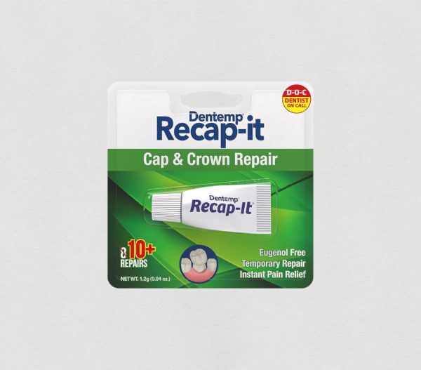 DENTEMP RECAP-IT CAPSULES & CROWN 10+ REPAIRS (1UNIT)