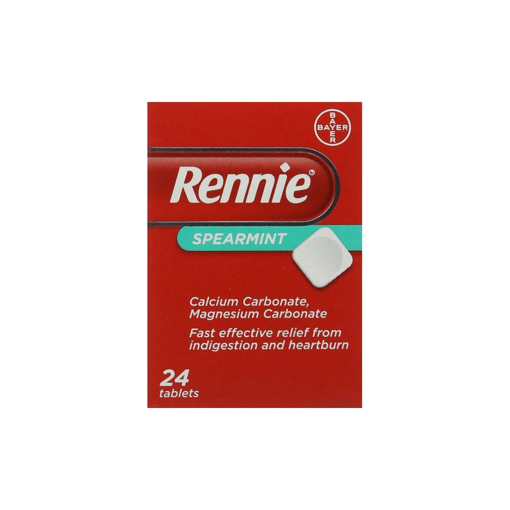 RENNIE DIGESTIF TAB SPEARMINT (PACK OF 24)