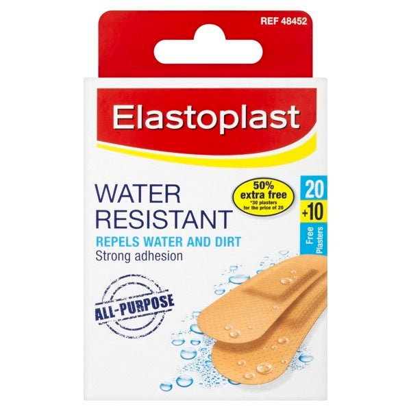 ELASTOPLAST WATERPROOF PLASTERS (PACK OF 20)