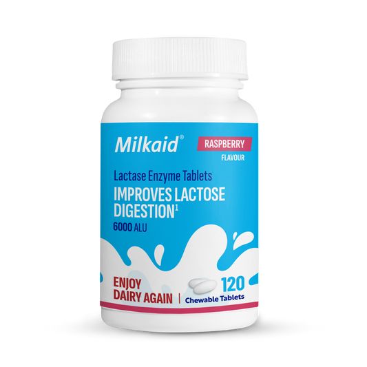 MILKAID LACTASE ENZYME TABLETS (120)