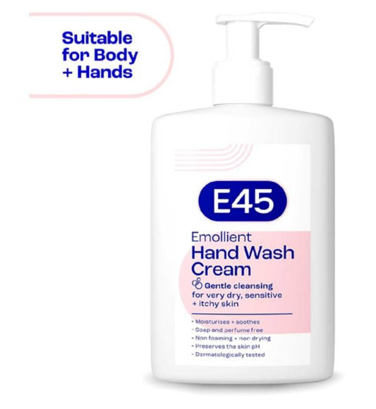 E45 HAND WASH EMOLIANT CREAM (250ML)