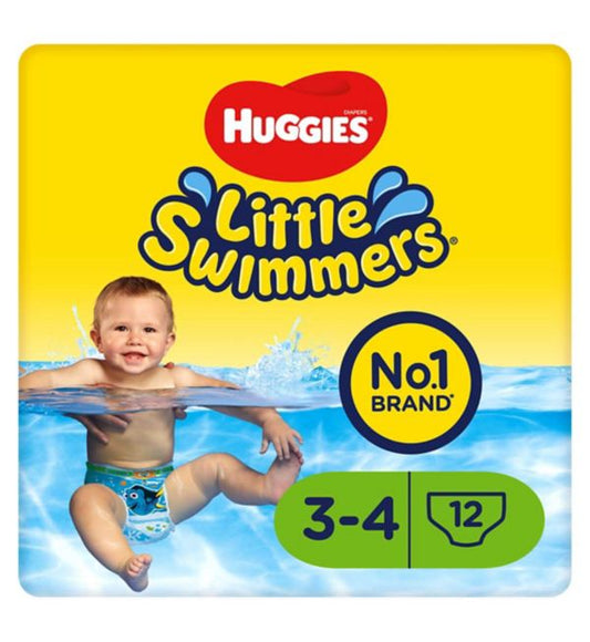 HUGGIES LITTLE SWIMMERS SIZE 3-4 (12)