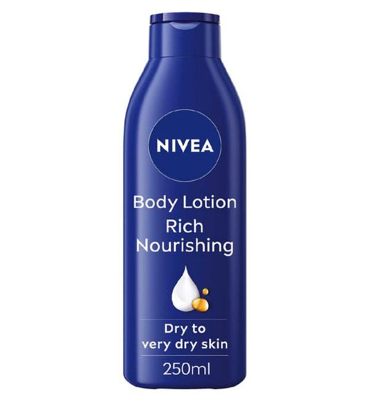 NIVEA BODY RICH NOURISHING BODY LOTION (250ML)