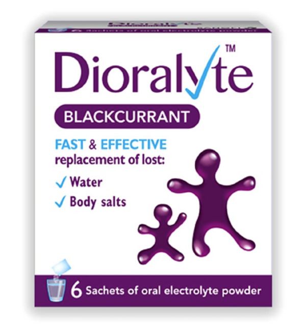 DIORALYTE BLACKCURRANT SACHETS (PACK OF 6)