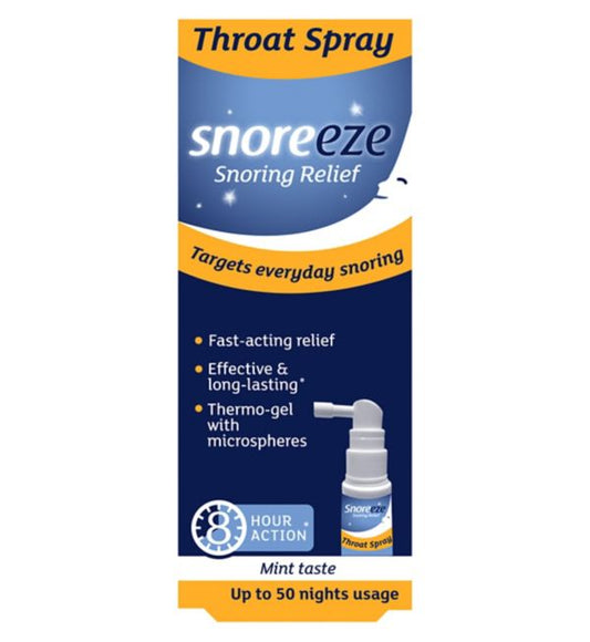 SNOREEZE SNOORING RELIEF THROAT SPRAY (14ML)