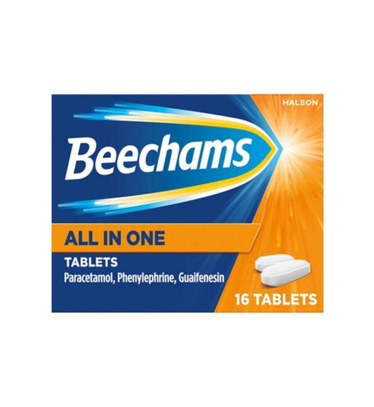 BEECHAMS ALL IN ONE TABLETS (PACK OF 16)