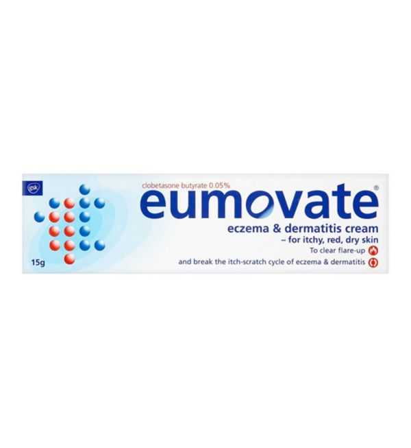EUMOVATE ECZEMA/DERMATITIS CREAM (15G)