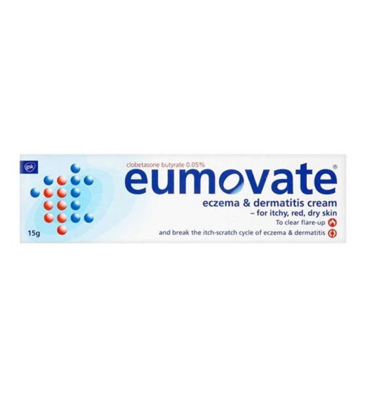 EUMOVATE ECZEMA/DERMATITIS CREAM (15G)