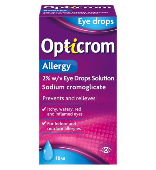 OPTICROM ALLERGY EYE DROPS (10ML)