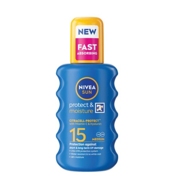 NIVEA SUN SUN SPRAY SPF15 (200ML)