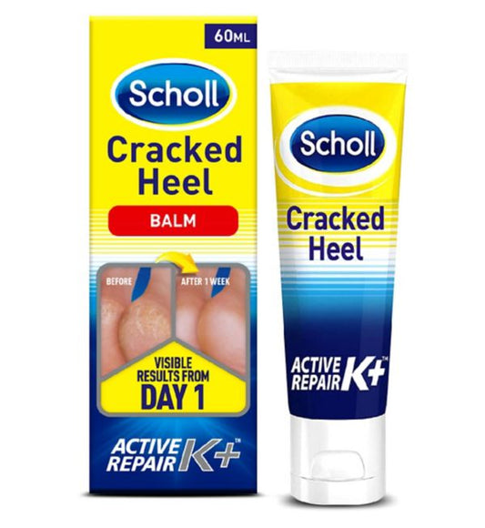 SCHOLL CRACKED HEEL REPAIR CREAM K+ (60ML)