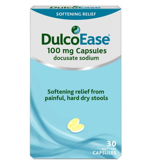 DULCOEASE 100MG CAPS (PACK OF 30)